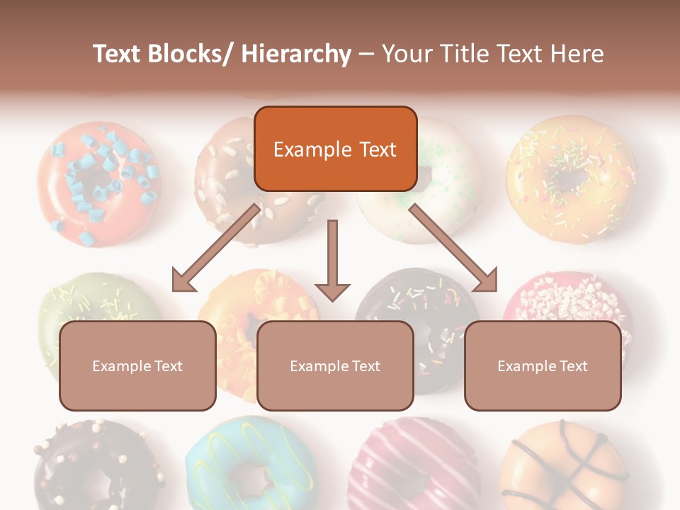 White Yummy Icing PowerPoint Template