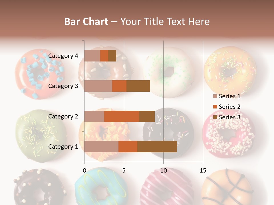 White Yummy Icing PowerPoint Template