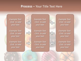 White Yummy Icing PowerPoint Template