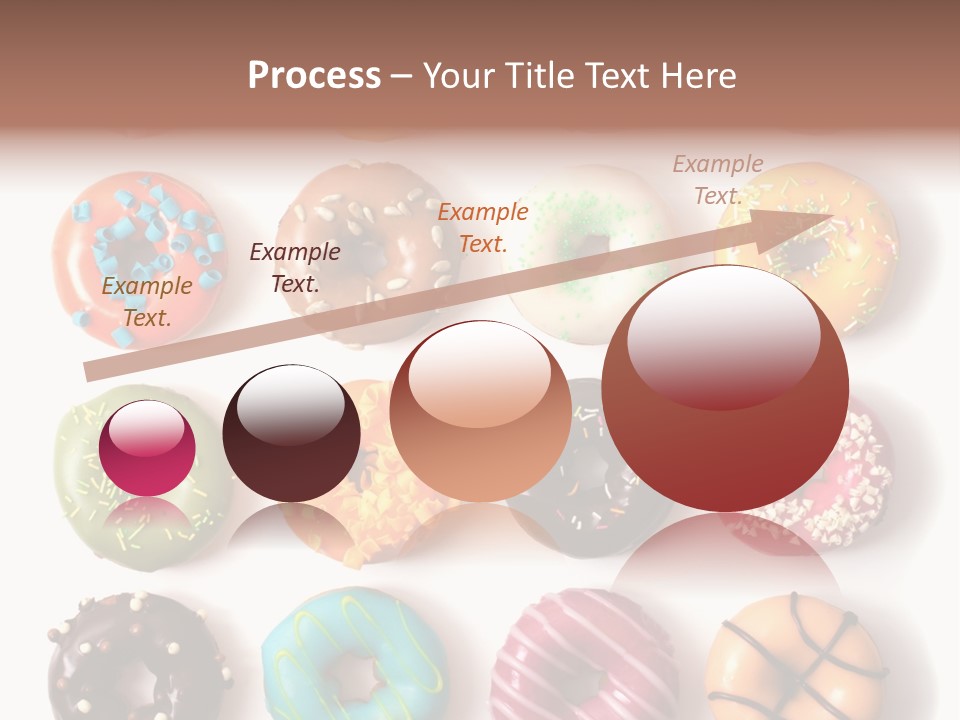 White Yummy Icing PowerPoint Template