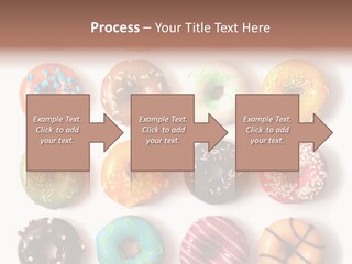 White Yummy Icing PowerPoint Template