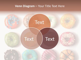White Yummy Icing PowerPoint Template