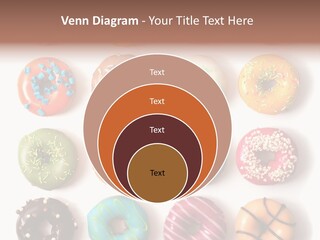 White Yummy Icing PowerPoint Template