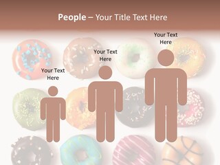 White Yummy Icing PowerPoint Template