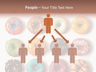 White Yummy Icing PowerPoint Template