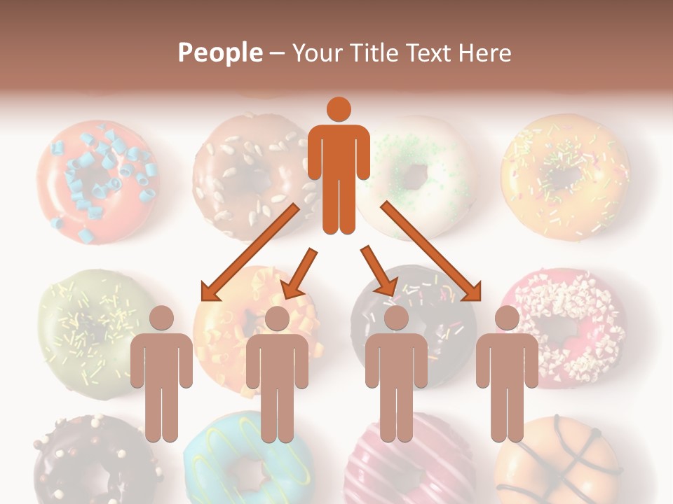 White Yummy Icing PowerPoint Template