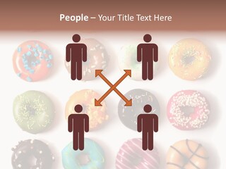 White Yummy Icing PowerPoint Template