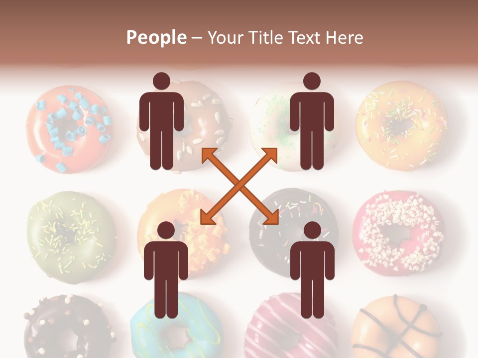 White Yummy Icing PowerPoint Template