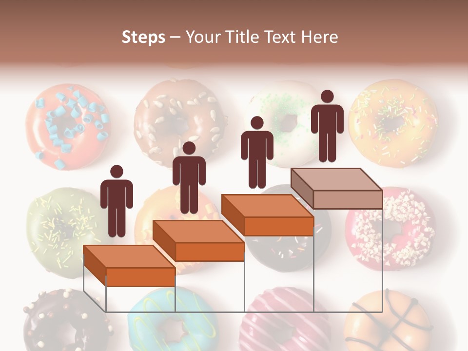 White Yummy Icing PowerPoint Template