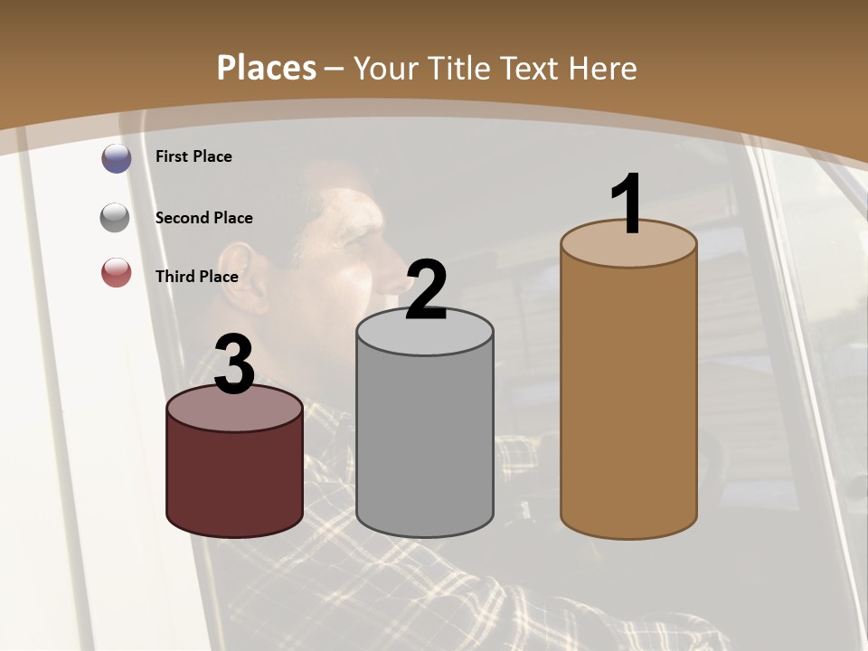 Storehouse Worker Wooden PowerPoint Template