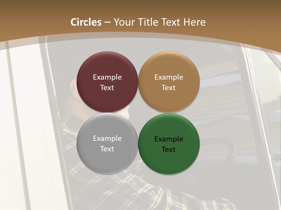 Storehouse Worker Wooden PowerPoint Template