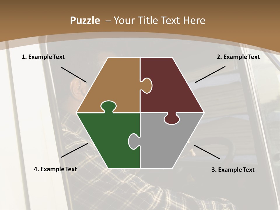 Storehouse Worker Wooden PowerPoint Template