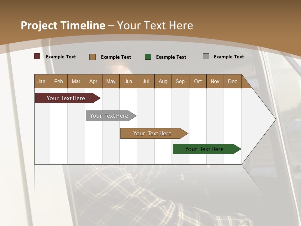 Storehouse Worker Wooden PowerPoint Template