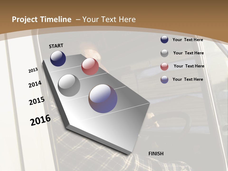 Storehouse Worker Wooden PowerPoint Template