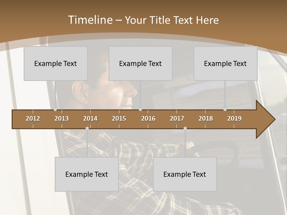 Storehouse Worker Wooden PowerPoint Template