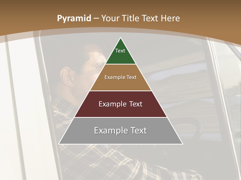 Storehouse Worker Wooden PowerPoint Template