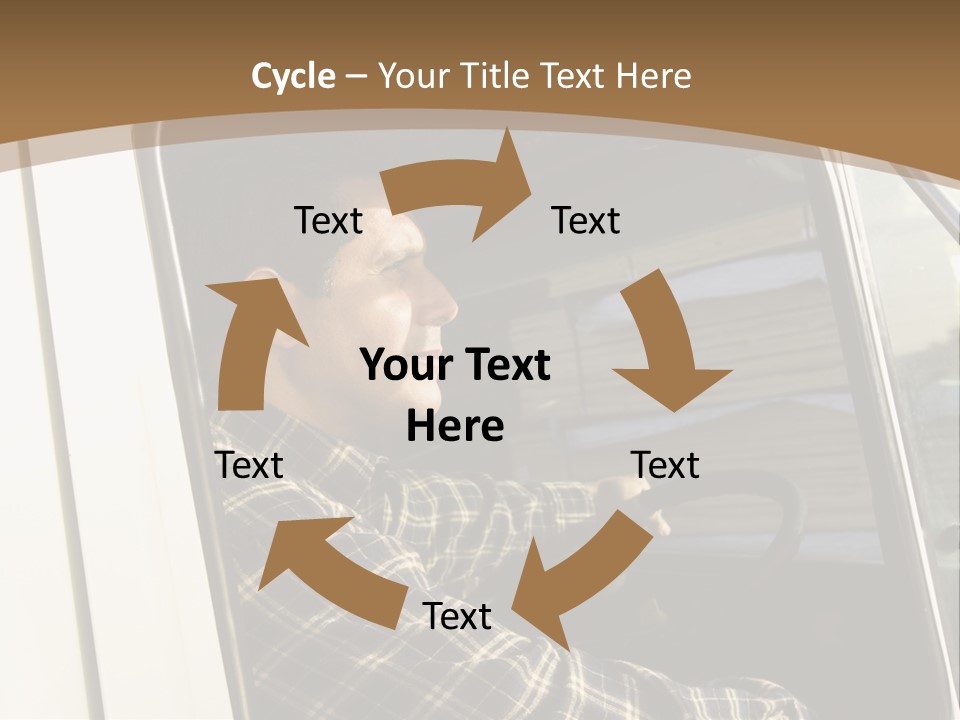 Storehouse Worker Wooden PowerPoint Template