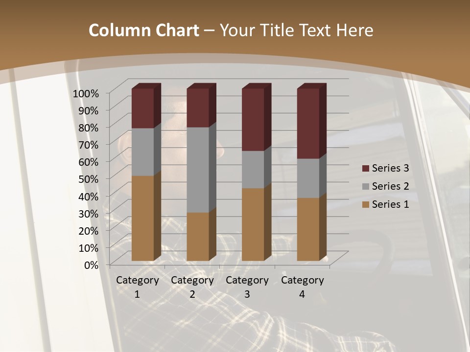 Storehouse Worker Wooden PowerPoint Template