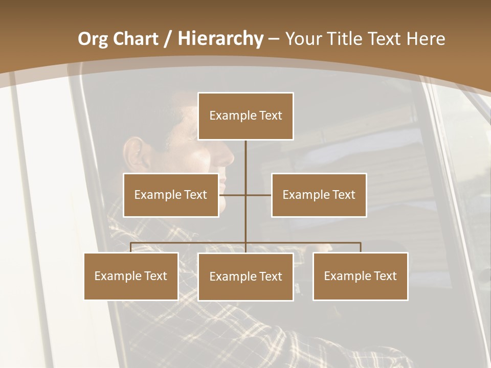 Storehouse Worker Wooden PowerPoint Template