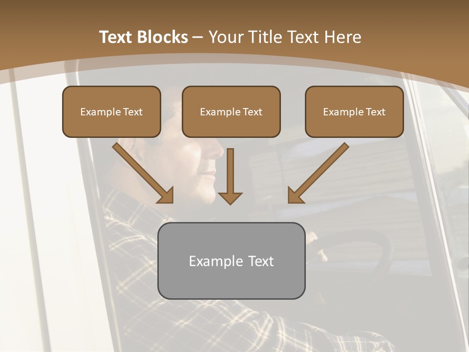 Storehouse Worker Wooden PowerPoint Template