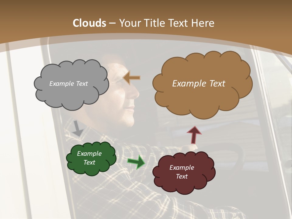 Storehouse Worker Wooden PowerPoint Template