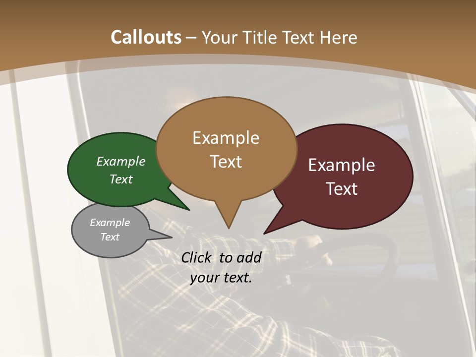 Storehouse Worker Wooden PowerPoint Template