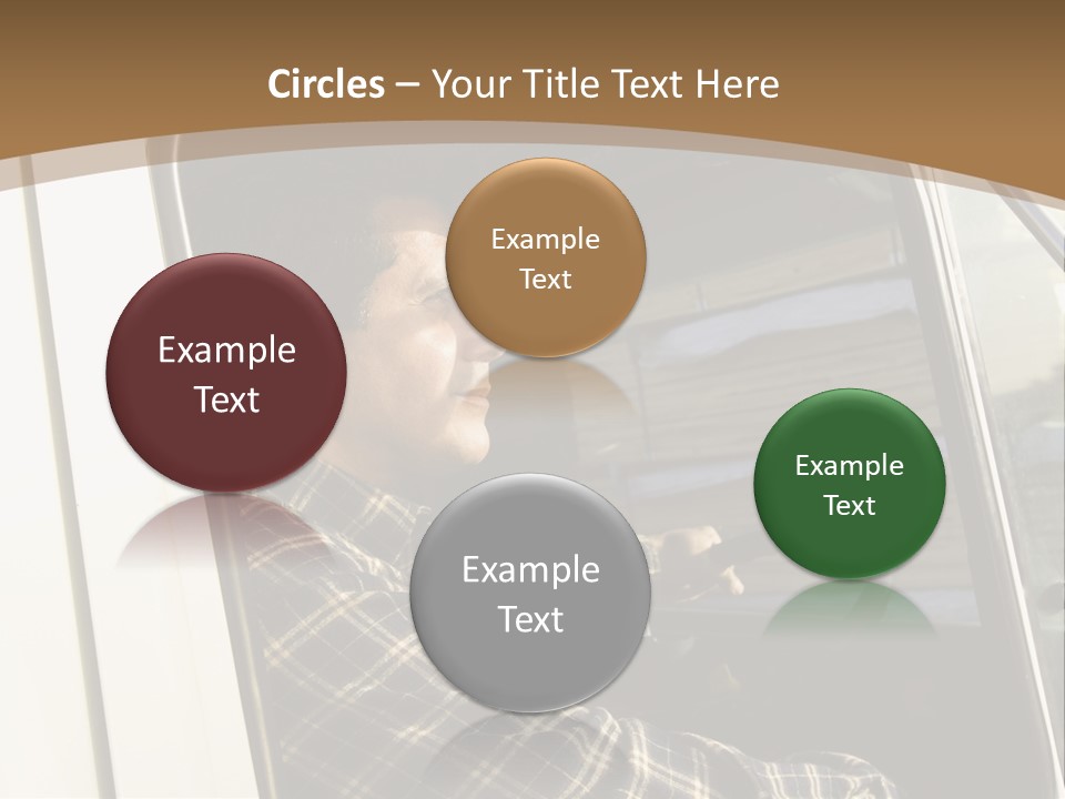 Storehouse Worker Wooden PowerPoint Template