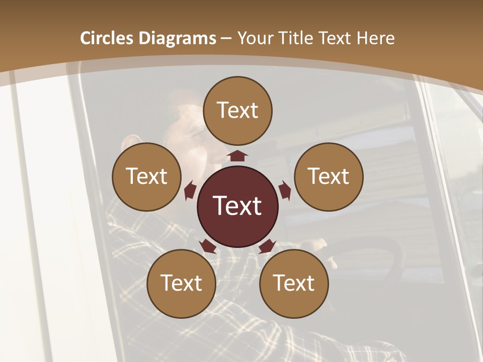 Storehouse Worker Wooden PowerPoint Template