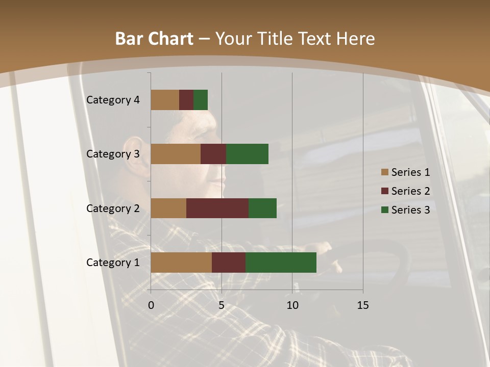 Storehouse Worker Wooden PowerPoint Template