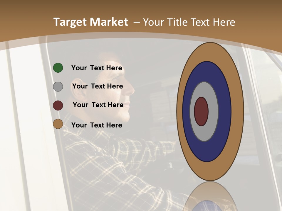 Storehouse Worker Wooden PowerPoint Template