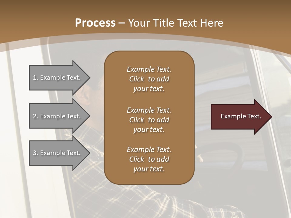 Storehouse Worker Wooden PowerPoint Template