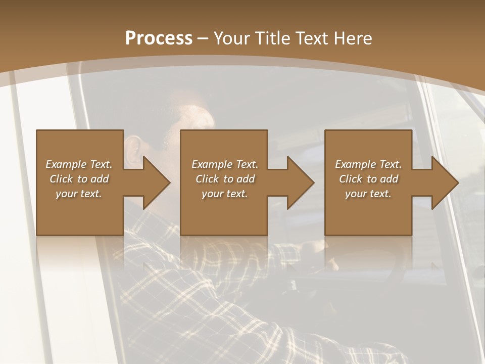 Storehouse Worker Wooden PowerPoint Template