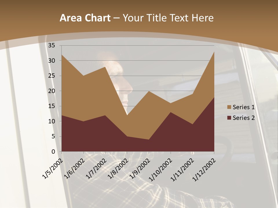 Storehouse Worker Wooden PowerPoint Template