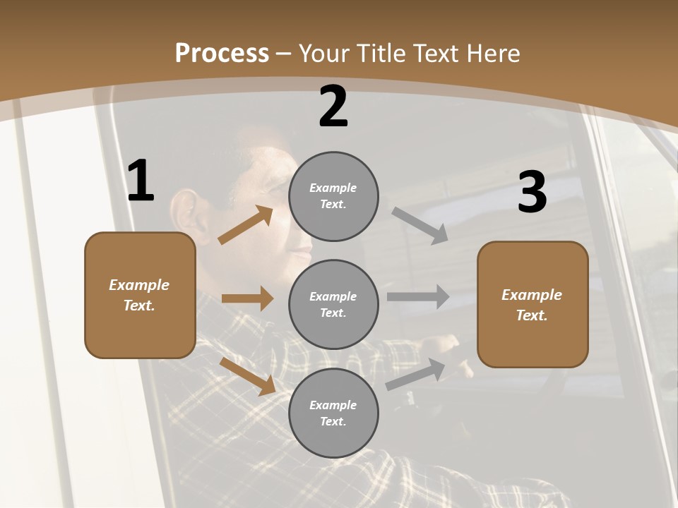Storehouse Worker Wooden PowerPoint Template
