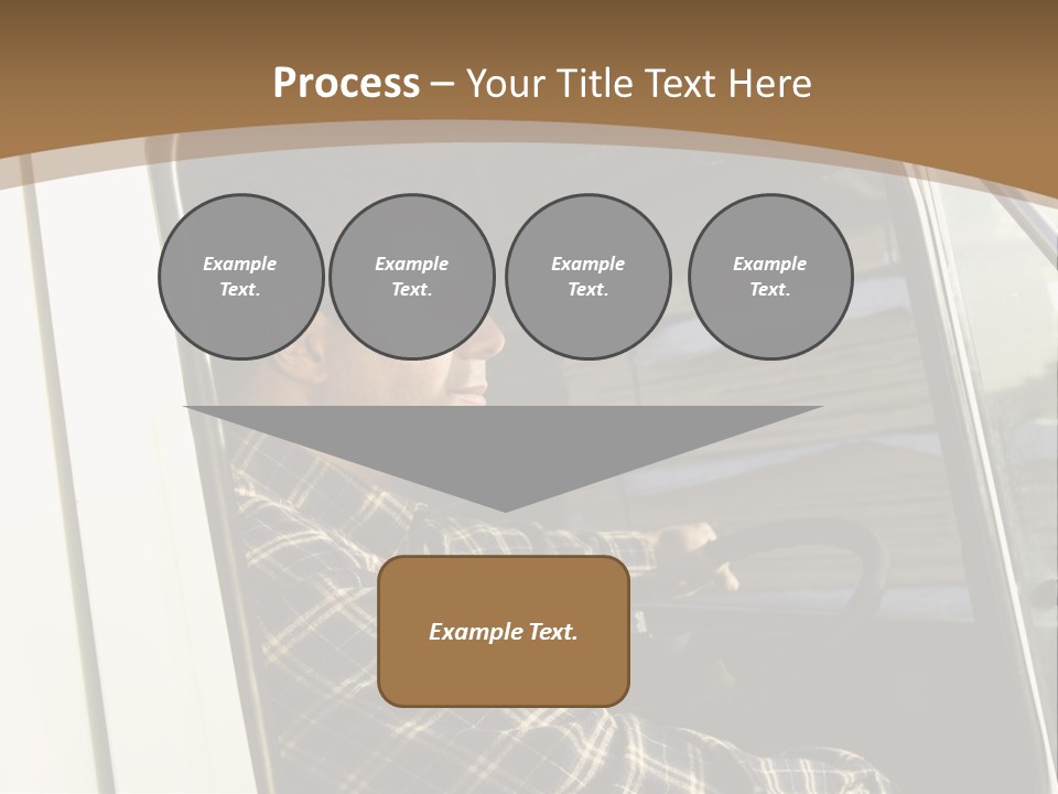 Storehouse Worker Wooden PowerPoint Template