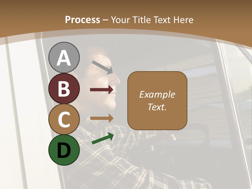 Storehouse Worker Wooden PowerPoint Template
