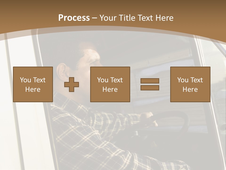 Storehouse Worker Wooden PowerPoint Template