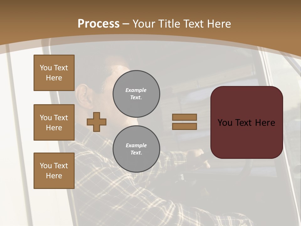 Storehouse Worker Wooden PowerPoint Template