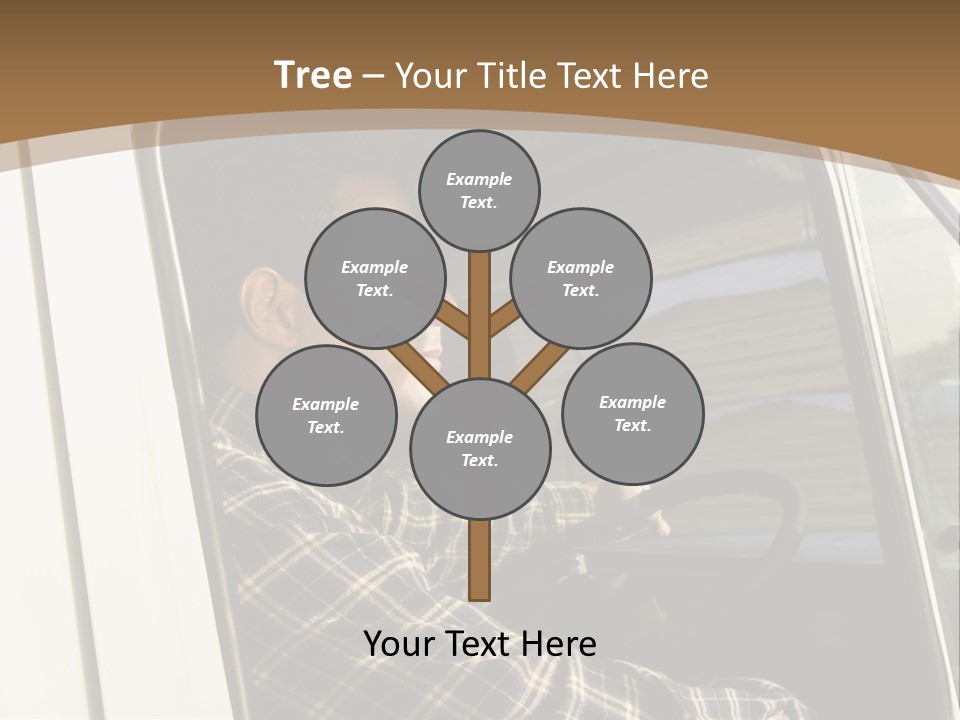 Storehouse Worker Wooden PowerPoint Template