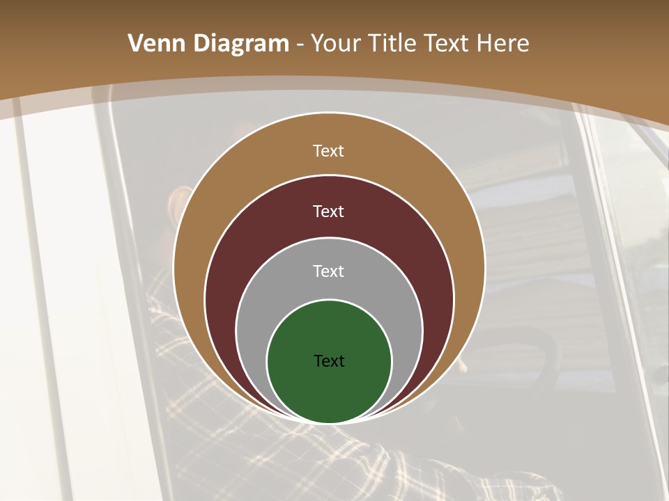 Storehouse Worker Wooden PowerPoint Template