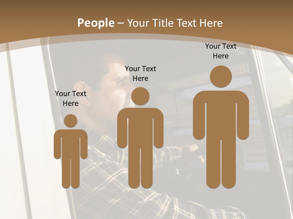 Storehouse Worker Wooden PowerPoint Template