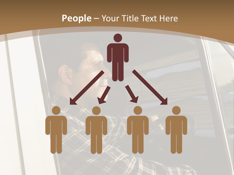 Storehouse Worker Wooden PowerPoint Template