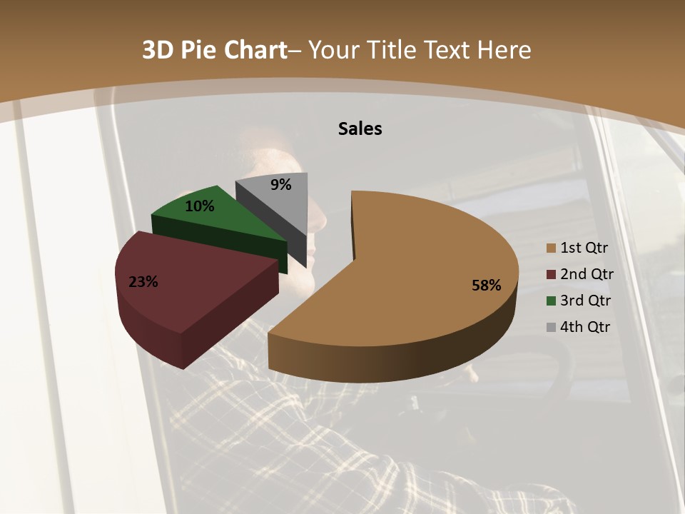 Storehouse Worker Wooden PowerPoint Template