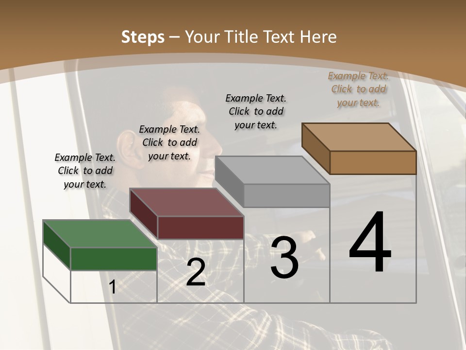 Storehouse Worker Wooden PowerPoint Template