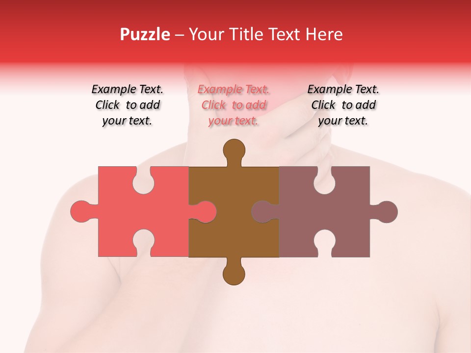 Disease Common Cold Unhappy PowerPoint Template