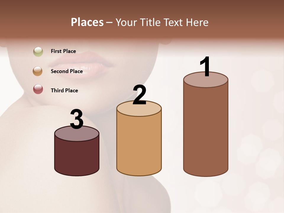 Girl Fashion Lifestyle PowerPoint Template