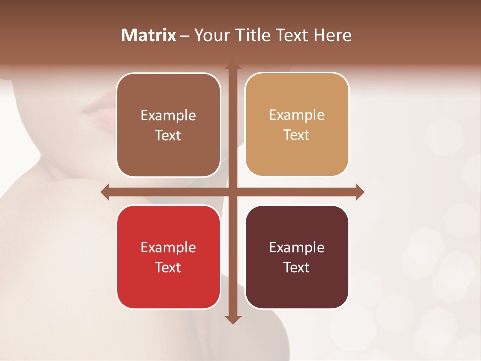 Girl Fashion Lifestyle PowerPoint Template