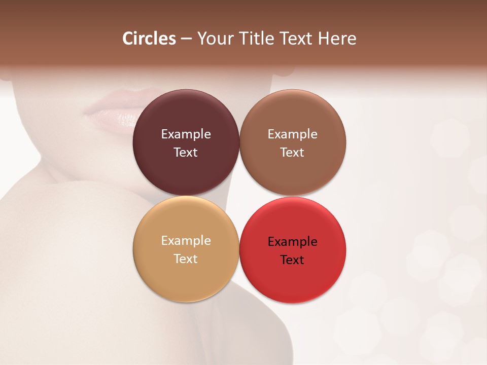 Girl Fashion Lifestyle PowerPoint Template