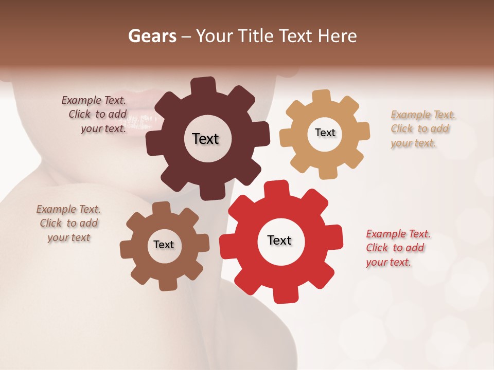 Girl Fashion Lifestyle PowerPoint Template