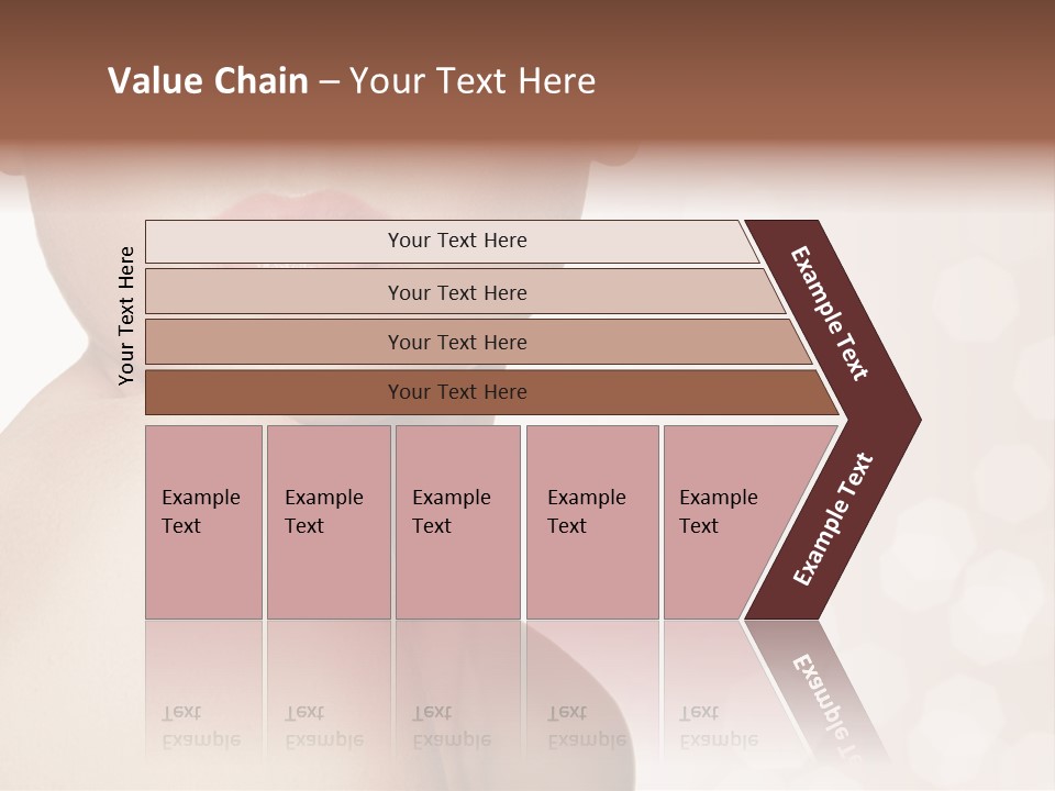 Girl Fashion Lifestyle PowerPoint Template